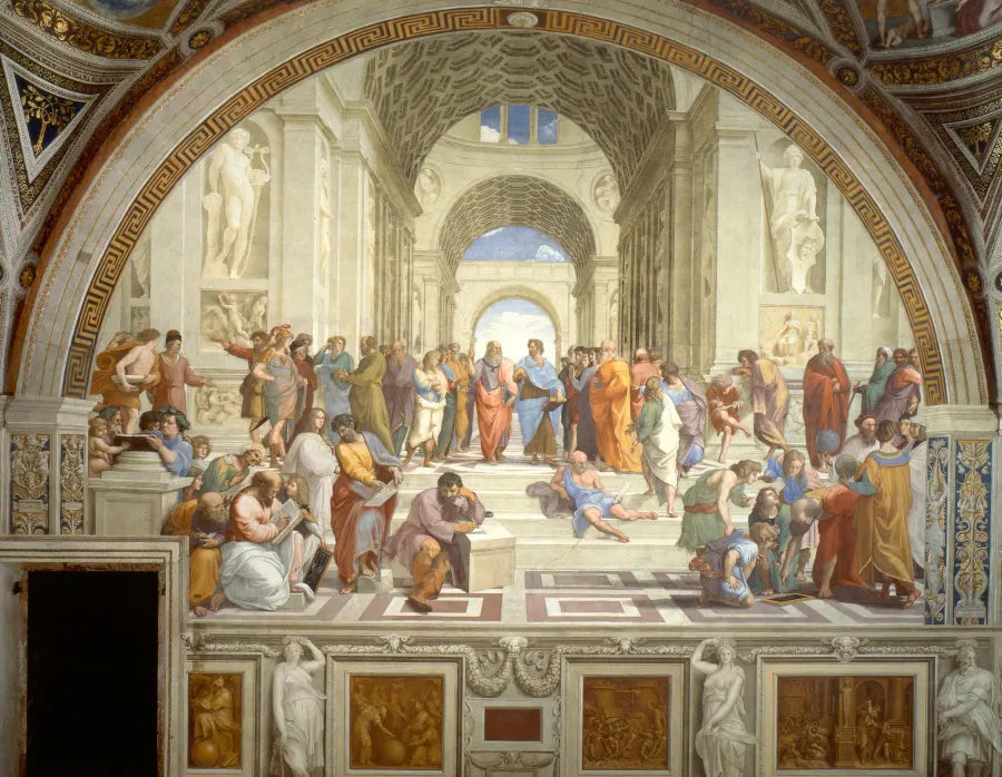 De School van Athene — Vatican Museums